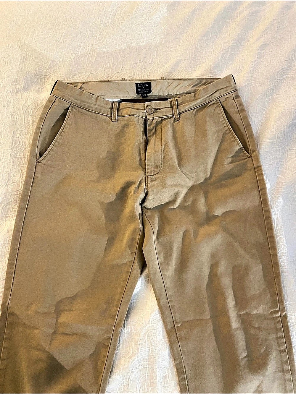 J.Crew The Sutton Slim Chino Men's Chinos Waist 31/32 Brown
